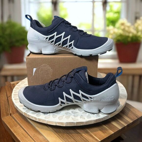 ECCO BIOM AEX Luxe HYDROMAX Leather Supportive Men’s Trainer Night Sky EU 40 main image 4